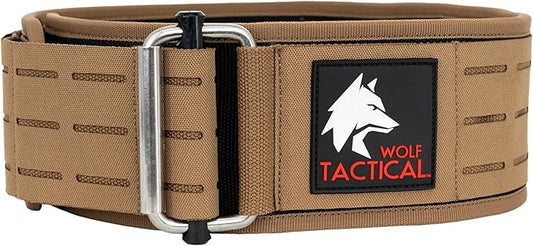 WOLF TACTICAL Weight Lifting Belt – Weight Belt for Men, Weightlifting Belt for Powerlifting, Deadlift, Squats, Workout Belt Gym Belts for Men