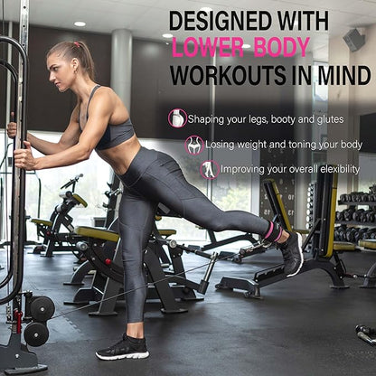 Ankle Strap for Cable Machine Attachments, Gym Accessories for Women and Men, Neoprene Ankle Cuffs for glute Kickback, Leg Workouts ande Booty Hip Abductors Exercise