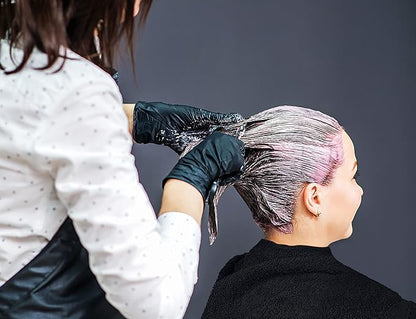 Utopia Towels Cotton Bleach Proof Salon Towels (16x27 inches) - Bleach Safe Gym Hand Towel (72 Pack, Black)