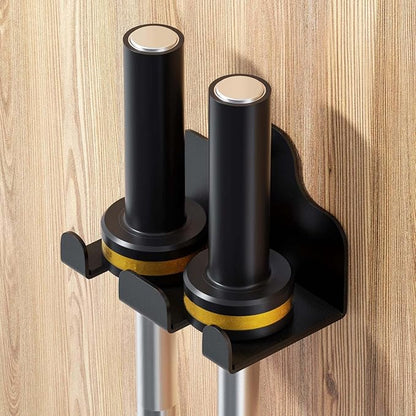 Olympic Barbell Hanger Wall Bracket, Barbell Rack Holder Wall Mount, Holds Under 1.3 Inches Bar Size, Space Saving Commercial or Home Gym Storage Accessory