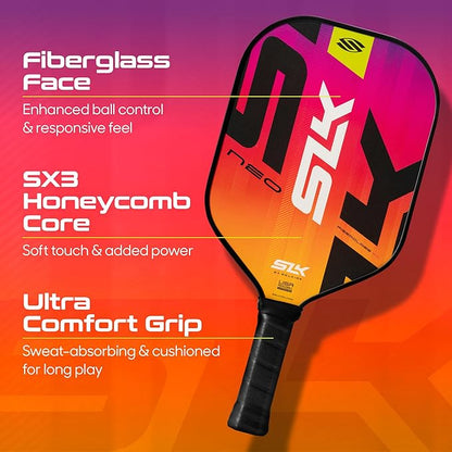 Selkirk Sport SLK Pickleball Paddles Set of 2 | Designed in The USA | Choose The SLK Neo Graphite, SLK Neo Fiberglass Pickleball Set or SLK Atlas Pickleball Bundle