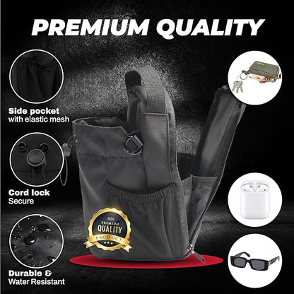 Magnetic Bag Gym – Magnet Gym Duffel, Sports Tote with Magnetic Closure, Magnetic Bottle Bag for Gym, Travel Fitness