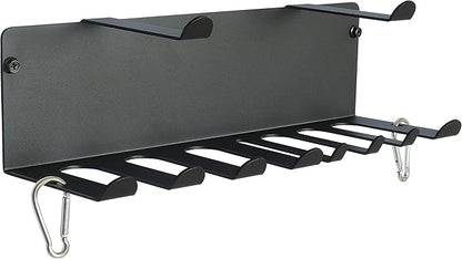 Multi-Purpose Gym Storage Rack Resistance Bands Holder Home Gym Accessories Storage Fitness Bands Rack Heavy Duty Hooks for Resistance Bands, Straps, Jump Ropes, Foam Rollers, Chains