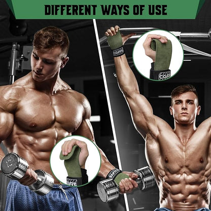 COFIT Wrist Straps for Weightlifting, Workout Wrist Wraps with Dual-Layer Oxford Leather, Enhanced Grip for Optimal Hand and Wrist Protection, Gym Lifting Straps for Deadlift and Powerlifting