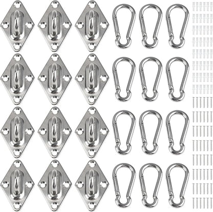 Wall Mount for Resistance Bands, Workout Anchors Wall Resistance with Hook for Fitness Bands, Space Saving Workout Equipment for Home Gym Weight Straps Suspension Training Exercise