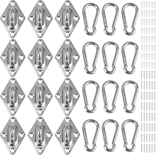 Wall Mount for Resistance Bands, Workout Anchors Wall Resistance with Hook for Fitness Bands, Space Saving Workout Equipment for Home Gym Weight Straps Suspension Training Exercise