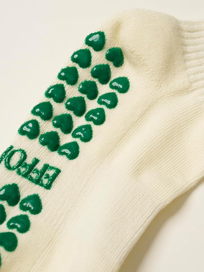 Crew Half Calf Grip Socks, Cutest Fruits Pilates Socks, Ruffle socks, Non-Slip, Barre Yoga Fitness