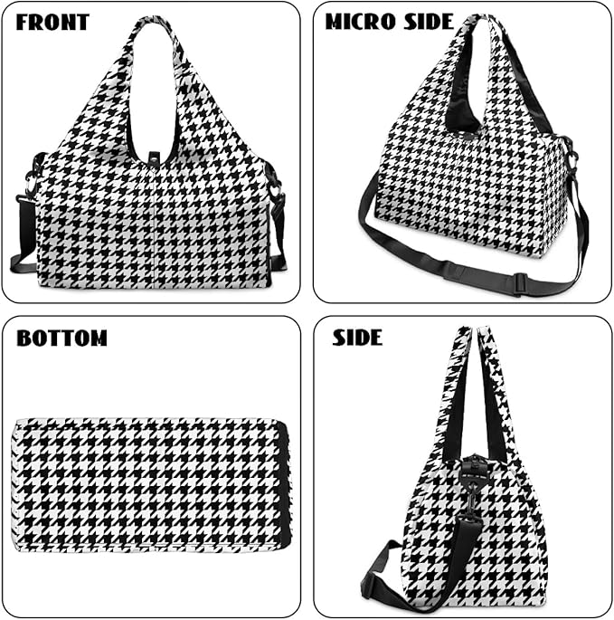 Yoga Mat Bag for Women Men Large Carryall Tote with Adjustable Shoulder Strap for Gym Yoga Travel Pilates Office