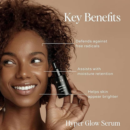 Dime Beauty Serum Set - Includes Hyaluronic Acid + Hyper Glow Serum (30 ml Each)