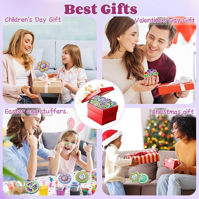 40Pcs Funny Sensory Fidget Toys for Spinner Mini,Birthday Gifts Goodie Bag Stuffers Party Favors Supplies for Kids Boys Girls Teens Adults Anxiety ADHD Stress Relief,Treasure Box Toy Classroom Prizes
