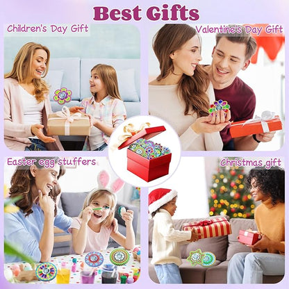 40Pcs Funny Sensory Fidget Toys for Spinner Mini,Birthday Gifts Goodie Bag Stuffers Party Favors Supplies for Kids Boys Girls Teens Adults Anxiety ADHD Stress Relief,Treasure Box Toy Classroom Prizes