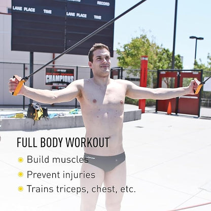 FINIS Dryland Cords - Swim Resistance Bands for Strength & Flexibility - Simulates Swim Strokes - All Ages