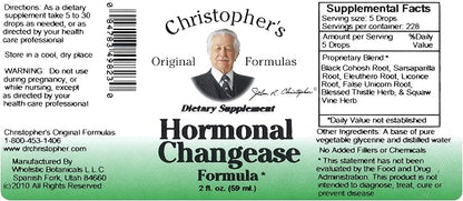 Christopher's Original Formulas Hormonal Changease, 2 fl oz (59 ml)