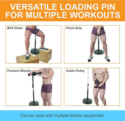 Yes4All Tricep Press Down Cable Machine Attachment Set, LAT Pulldown Attachment, Cable Machine Accessories for Home Gym