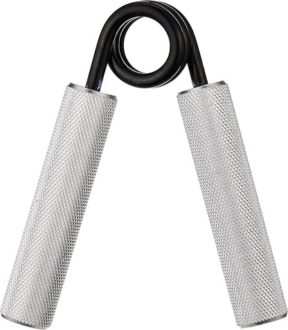 Black Mountain Products Grip Strengthener, 100 lb Silver Aluminum, Stainless Steel