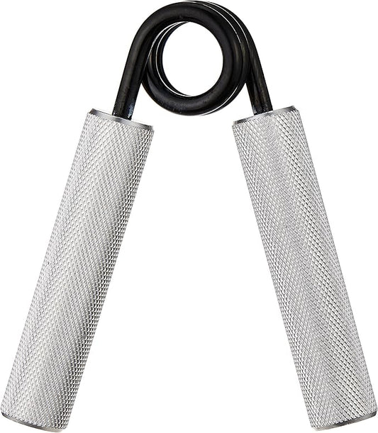 Black Mountain Products Grip Strengthener, 100 lb Silver Aluminum, Stainless Steel