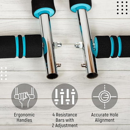 Twister Arm Trainer, 50-80 lb Adjustable Chest Workout Equipment, Shoulder Arm and Chest Muscle Trainer, Portable Detachable Upper Body