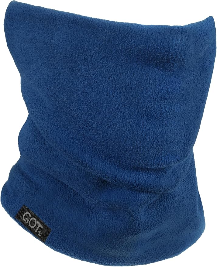 GOT Sports Polar Fleece Neck Warmer - Double-Layer Winter Ski Face Mask - Neck Gaiter Scarf for Skiing, Snowboarding, Running