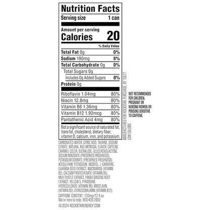 Rockstar Energy Drink, Sugar Free, 12oz Sleek Cans (8 Pack)