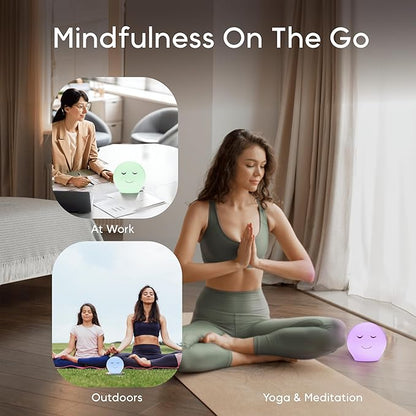 Breathing Pal 'Benny'- Mindfulness Breathing Light, Guided Visual Meditation Breathing Light, Anxiety Relief Items for Calm Down Corner/Meditation/Sleep for Adult&Kid