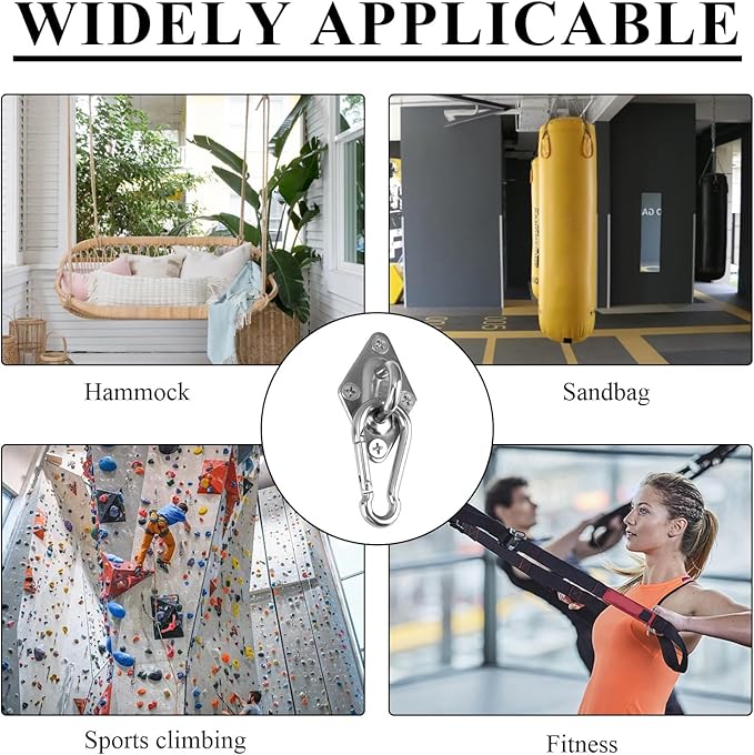 Wall Mount for Resistance Bands, Workout Anchors Wall Resistance with Hook for Fitness Bands, Space Saving Workout Equipment for Home Gym Weight Straps Suspension Training Exercise