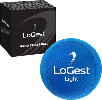 Logest Hand Stress Ball - Stress Reliever and Hand Exercise Ball - Available in 5 Levels