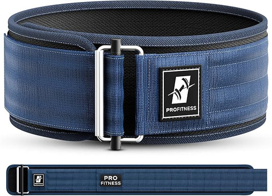 Weightlifting Belt for Men & Women - 4'' Wide Auto-Lock Weight Lifting Belt for Men Back Support - Squat Belt as Workout Belt for Men & Women Powerlifitng & Deadlifts - Weight Belt for Men Back Support