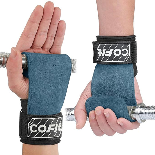 COFIT Wrist Straps for Weightlifting, Workout Wrist Wraps with Dual-Layer Oxford Leather, Enhanced Grip for Optimal Hand and Wrist Protection, Gym Lifting Straps for Deadlift and Powerlifting