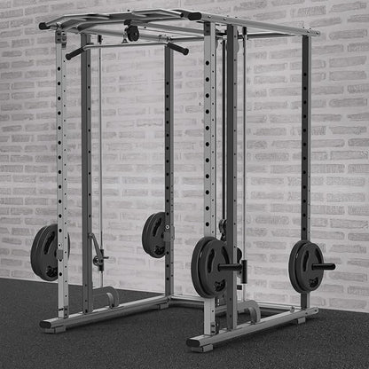 Kipika Weight Plate Holder for 2x2 and 3x3 Power Rack - Attachment for Storage - Fits Standard 1-inch or Olympic 2-inch Plates - Set of 2
