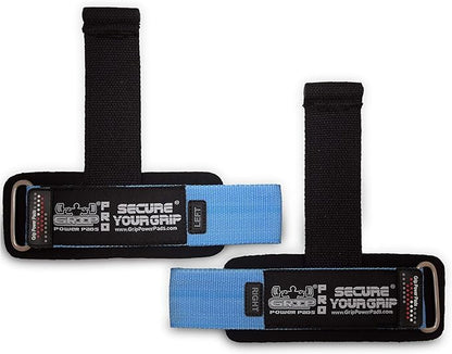 Lifting Dowel Straps Neoprene Padded Wrist Wraps Power Weight Lifting Training Gym Grips Straps Wrist Support Bandage Set of 2 Alternative to Hooks
