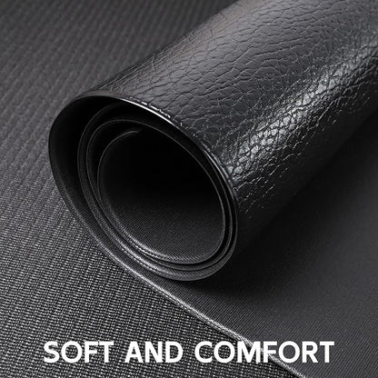 Treadmill Mat, Bike Trainer Mat for Stationary Spin Bike, 96" x 36" Non Slip Exercise Equipment Mat for Bike, Treadmill, Elliptical, Yoga - Workout Floor Protector for Carpet Or Hardwood