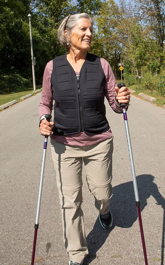 Power WearHouse Osteoporosis Weighted Vest for Bone Health, 5lbs