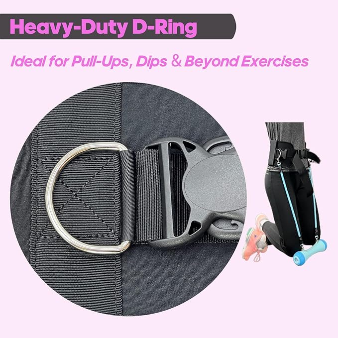 Hip-Thrust-Belt, Foldable Design, Slip-Resistant Padding, Supports 300 lbs, Ideal for Glutes Training with Dumbbells, Kettlebells & Plates, Great for Gym & Home Hip Thrust Workouts