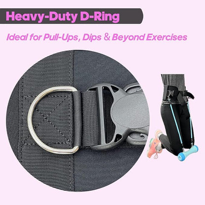 Hip-Thrust-Belt, Foldable Design, Slip-Resistant Padding, Supports 300 lbs, Ideal for Glutes Training with Dumbbells, Kettlebells & Plates, Great for Gym & Home Hip Thrust Workouts