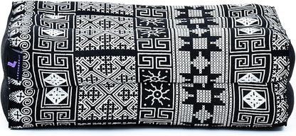 Leewadee Yoga Block – Floor Cushion for Yoga Practice, Meditation Seat Cushion for Workouts Filled with Kapok