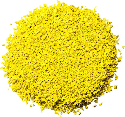 Fast Patch Poured-in-Place Surfacing Repair Kit Fix Rubber Playground (Yellow, Small)