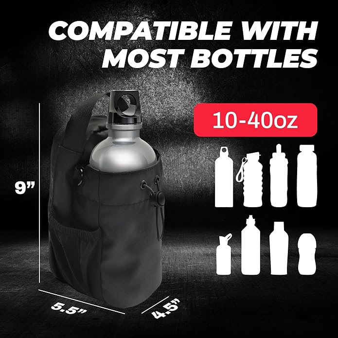 Magnetic Bag Gym – Magnet Gym Duffel, Sports Tote with Magnetic Closure, Magnetic Bottle Bag for Gym, Travel Fitness