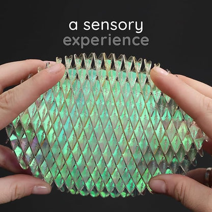 Morf Fidget Worm Toy - Flexible 3D Sensory Toy for Kids, Teens, and Adults – Stretchy, Quiet, Stress and Anxiety Relief, Focus - for Tactile Play, School, Work Gifts, Great for Classroom and Office