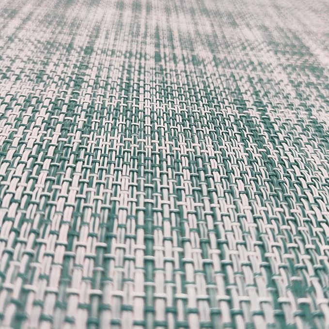 9 Tiles Interlocking Foam Mats 0.4inch Thickness Foam Floor Mats for Home Gym, Fitness, Exercise, Flooring Surface Protection EVA Foam Floor Padding with Border（Blue）