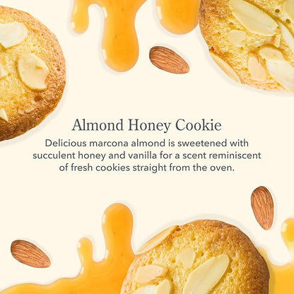 Beekman 1802 Almond Honey Cookie Whipped Body Cream - 8 oz - Moisturizes, Soothes & Softens - With Coconut Oil and Mango Seed Butter - No Irritation - Good for Sensitive Skin