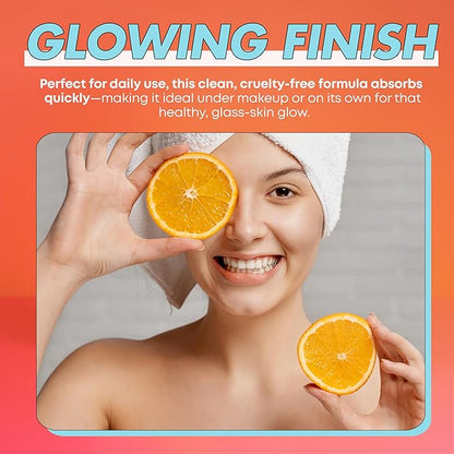 Vitamin C Face Serum – Dermatologist-Tested, Anti-Aging, Brightens & Evens Skin Tone – Hydrating & Revitalizing Korean Skin Care – Vegan, Paraben-Free, Clean Beauty – 1.35 Fl. Oz