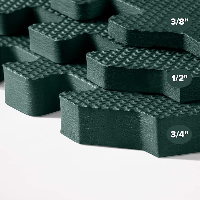 We Sell Mats 3/8 Inch Thick Multipurpose Exercise Floor Mat