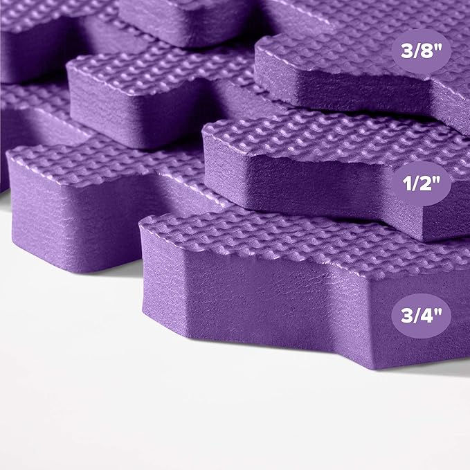 We Sell Mats 3/8 Inch Thick Multipurpose Exercise Floor Mat