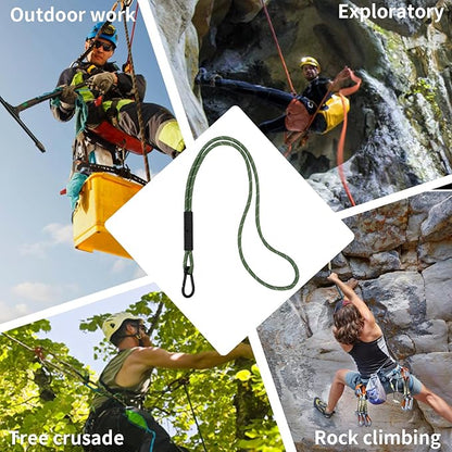 Heavy Duty Tree Swing Ropes, Hammock Tree Straps Hanging Kit, for Outdoor Swings Hammock Playground Set Accessories (3.41ft,41",Green,2Pack)