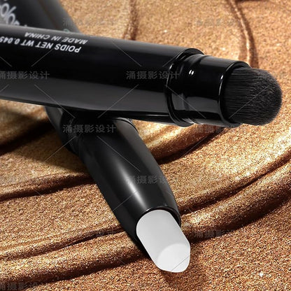 Longwear Cream Eye Shadow Sticks(64 Snowflake Matte), Smudge-Proof, Waterproof Eyeshadow,Silky Formula Glitter With Makeup Brush,Pure White