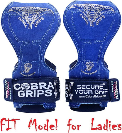 Cobra Grips PRO Weight Lifting Gloves Heavy Duty Straps Alternative Power Lifting Hooks for Deadlifts Adjustable Neoprene Padded Wrist Support Bodybuilding
