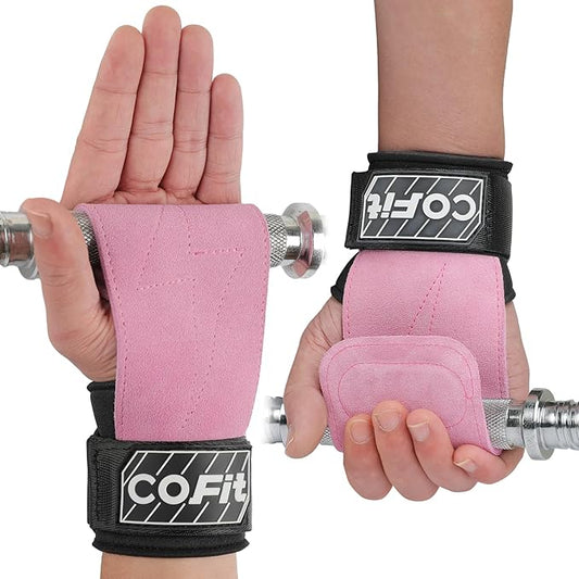COFIT Wrist Straps for Weightlifting, Workout Wrist Wraps with Dual-Layer Oxford Leather, Enhanced Grip for Optimal Hand and Wrist Protection, Gym Lifting Straps for Deadlift and Powerlifting