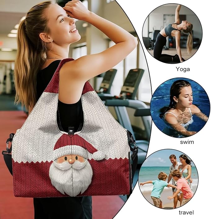 Yoga Mat Bag for Women Men Large Carryall Tote with Adjustable Shoulder Strap for Gym Yoga Travel Pilates Office