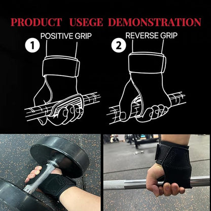 Adjustable Neoprene Padded Wrist straps for Weightlifting,Weight Lifting Straps Gym weight lifting wrist wraps，Gym Accessories for women for Men/Women(Pair)