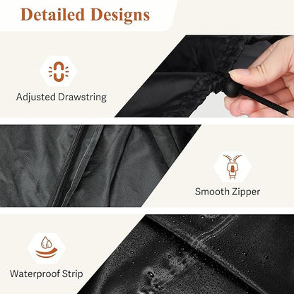 Cover for Speediance Home Gym Equipment, Waterproof Smart Home Gym System Cover, Strength Training Fitness Equipment Protector for Home Workout Cable Machine-28"L×15"W×71"H, Black